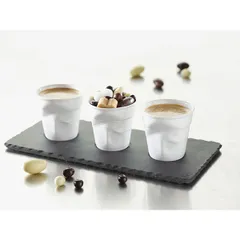 Стакан для горячих напитков «Фруассэ» фарфор 250мл D=80,H=114мм белый, изображение 3