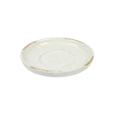 Блюдце «Фенхель» фарфор D=111,H=13мм белый, изображение 2