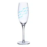 Бокал флюте «Abyss» стекло 250мл ,H=22см прозр.