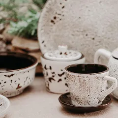 Сахарница «Тирамису» с крышкой керамика 200мл D=9,H=9см, изображение 3