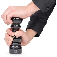 Мельница для соли «Париж Ю Селект» бук D=56,H=180мм черный, изображение 3