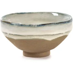 Salad bowl “Mercy” No. 3  ceramics  D=9cm  creams.