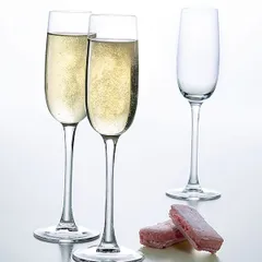 Бокал-флюте «Версаль» стекло 160мл D=7,H=23см прозр., изображение 2