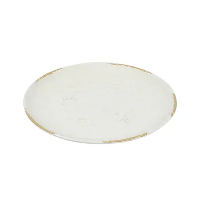 Тарелка «Фенхель» фарфор D=221,H=22мм белый, изображение 2