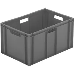 Food container with lid  polyprop. 64.5l ,H=32,L=60,B=40cm gray