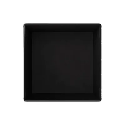 Контейнер бумажный OneClick картон 1,25л ,H=65,L=165,B=165мм черный, Цвет: Черный, Объем по данным поставщика (мл): 1250, изображение 2