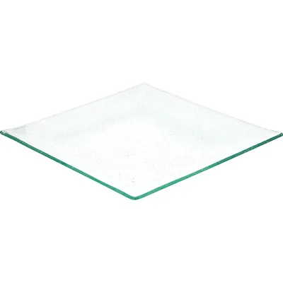 Салатник «Кьюбо» стекло 0,56л ,H=25,L=270,B=270мм прозр.,зелен., изображение 2