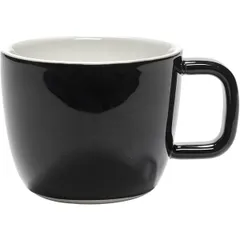 Tea cup “Pass-partout”  porcelain  200 ml  D=85, H=61mm  black, white