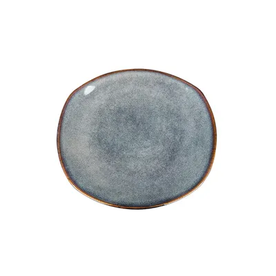 Тарелка овальная 200х176мм синий  Corone Celeste