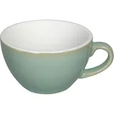 Чашка чайная «Эгг» фарфор 200мл ,H=55,L=115,B=95мм зелен.