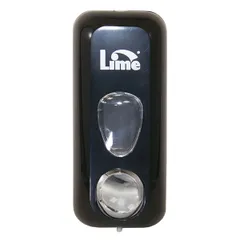 Dispenser for liquid soap in bags 0.6l black
