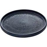 Тарелка «Нара» мелкая керамика D=210,H=25мм черный