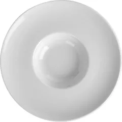 Тарелка для пасты «Солэр» фарфор 100мл D=22,H=3см белый