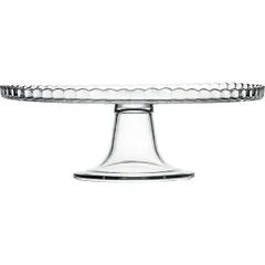 Подставка для торта «Патиссери» (бортик вверх) стекло D=28,H=9см прозр., изображение 2