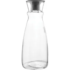 Decanter “Fluid” with lid  glass, plastic  1 l  D=10.7, H=26.5 cm