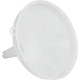 Воронка пластик D=10,H=11,L=11см белый