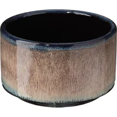 Sugar bowl without lid “Pati” porcelain 350ml ,H=65,B=100mm gray,blue