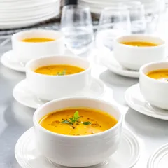 Чашка бульонная «Бид» фарфор 285мл белый, изображение 3