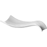 Блюдо «Кунстверк» прямоугольное фарфор ,H=50,L=251,B=129мм белый