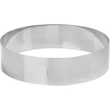 Pastry ring  stainless steel  D=260, H=65mm  metal.