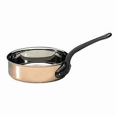 Frying pan  copper, stainless steel  D=20, H=6cm