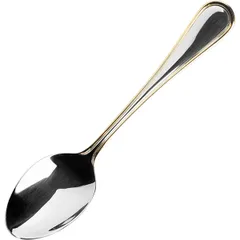 Dessert spoon “Anser Gold”  stainless steel , L=180/65, B=4mm  metallic, gold