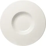 Тарелка для пасты «Это» с широким бортом фарфор 200мл D=270,H=35мм белый