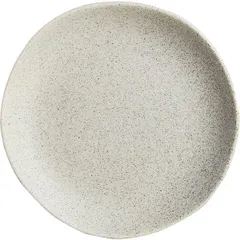 Plate “Rocaleo Nature” small  porcelain  D=16cm  gray