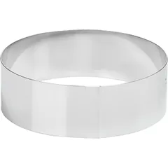 Кольцо кондитерское сталь нерж. D=140,H=45мм металлич.