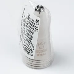 Насадка кондитерская «Закрытая звезда»[5шт] сталь нерж. D=25/4,H=47мм, изображение 3