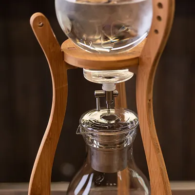 Установка для колд-брю на 6-8 чашек бамбук,стекло, изображение 5