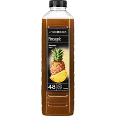 Пюре «Ананас» фруктовое Pinch&Drop пластик 1л D=7,H=26см, Вкус: Ананас