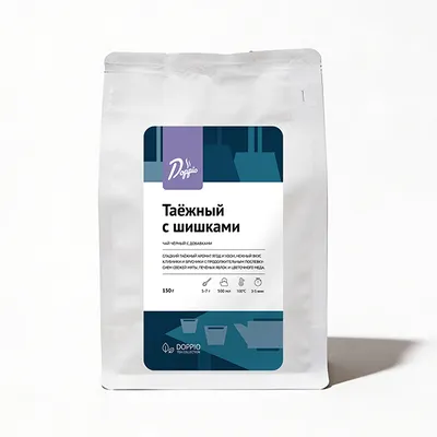 Чай «Таежный с шишками» черный листовой 150 г, изображение 2