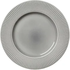 Plate “Willow Mast” small  porcelain  D=28.5 cm  gray