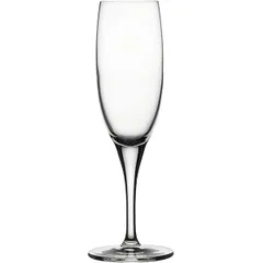 Flute glass glass 200ml ,H=21cm clear.