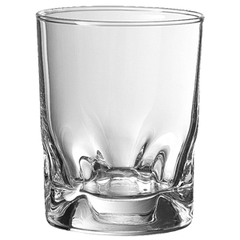 Old fashion "Duke" glass 240ml D=75,H=91mm clear.