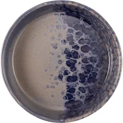 Deep plate “Phobos” ceramics D=180,H=45mm gray,blue