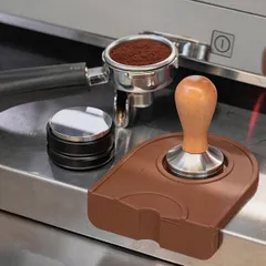 Темпер для кофе сталь нерж.,пластик D=58,H=40мм черный, изображение 4