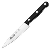 Нож поварской «Универсал» сталь нерж.,полиоксиметилен ,L=223/120,B=25мм черный,металлич.