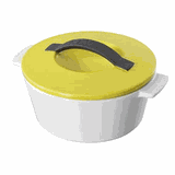 Кастрюля классик с крышкой сталь нерж. 2,25л D=20см металлич.