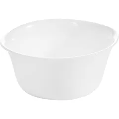 Sauce boat “Smart Cousin” is heat-resistant. 250°C glass D=11cm white