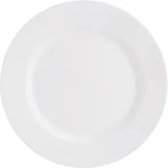 Plate “New Aquitaine” small  glass  D=155, H=14mm  white