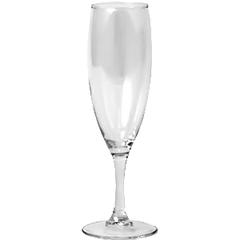 Flute glass “Elegance” glass 170ml D=53/53,H=173mm clear.