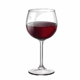Бокал для вина «Ризерва» стекло 480мл D=84,H=196мм прозр.
