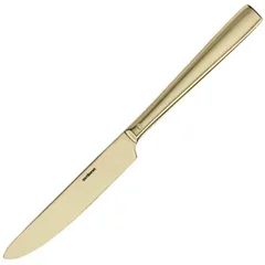 Table knife “Flat”  stainless steel , L=23.6 cm  champagne