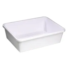 Dough storage container polyprop. ,H=15,L=53,B=40cm white