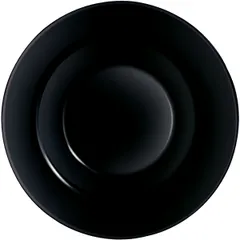 Pasta plate “Evolution Black” glass 1.15l D=285,H=45mm black