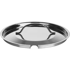 Round lid for food warmer art. X85887-1  stainless steel  silver.