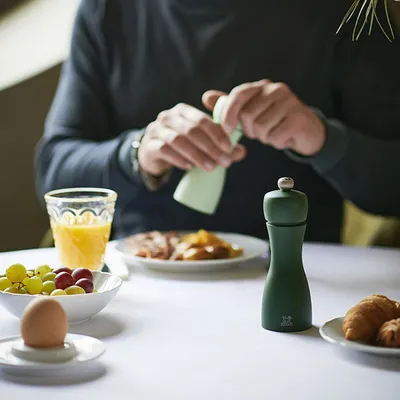 Набор мельниц для специй «Таити»[2шт] бук,сталь нерж. D=52,H=150мм изумруд.,салатов., Цвет: Изумрудный, изображение 4