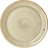 Тарелка «Крафт Грин» мелкая фарфор D=25,H=2см зелен.